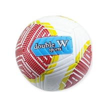 Futbol Topu Dikişli Kabartma Yüzey 420 Gr No:5 - Fb-680-kırmızı