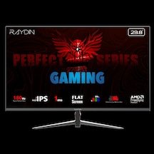 Raydın Mm24dfı-180hz, 23.8", 1ms, 180hz, Full Hd, Hdmı, Dp, Ips Led, Flat, Frameless, Freesync Gamin