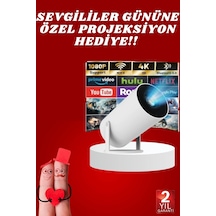 Sevgiliye Özel Hediye Ayaklı Sinema Projektörü Projeksiyon - Lisinya