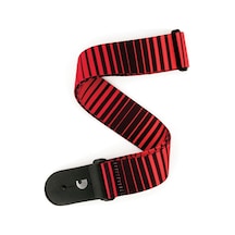 Planet Waves Optical Stripes Art P20S1507 Kırmızı Gitar Askısı