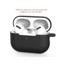 Snapbuy Airpods Uyumlu Pro Silikon Koruyucu Kılıf - Yumuşak Ve Düz Renkli Bluetooth Kulaklık Kapağımysterious Black Mysterious Black