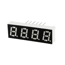 0.36 İnç 4 Basamaklı Kırmızı Katot 7 Segment Gösterge - 3 Adet