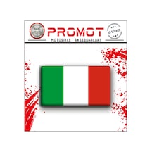 Stıcker Seti Italy 3d Damla Logo Sticker 7x4cm 1 Nötr
