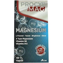 Procyl Mag 4 Form Magnezyum B6, B12 60 Kapsül
