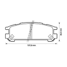 Arka Balata Impreza Legacy - Mga-55424 - 26296aa062