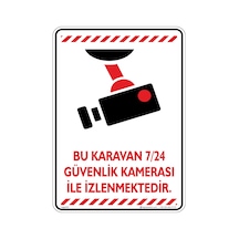 Bu Karavan 7/24 Güvenlik Kamerası ile İzlenmektedir./V6
