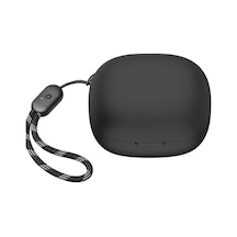 Anker Soundcore R50i Tws İle Uyumlu Kılıf Yumuşak Kaymaz Dayanıklı 360 Derece Çepeçevre Koruyucu Tpu Kılıf Siyah