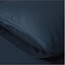 Yüzde Yüz Pamuk Percale Nevresim Seti 200x220 Cm Lacivert - Pure Serisi 0