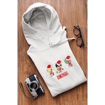 One Piece Yılbaşı Kapşonlu Sweatshirt 001