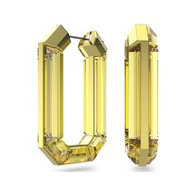 5633954 Swarovski Küpe Lucent:Pe Hoop Octagon Ltop/Alu Gümüş