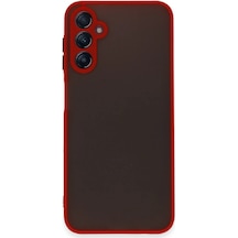 Lvsqvr Newface Samsung Uyumlu Galaxy A14 4g Kılıf Montreal Silikon Kapak - Kırmızı