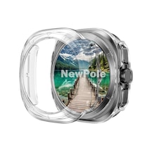 47mm Için Ekran Tam Kaplayan Kasa Kılıf Yüksek Hassasiyetli Kılıf Ultra 47mm İle Uyumludur Şeffaf