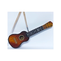 Kahverengi Oyuncak Ispanyol Gitar 6 Telli
