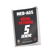 Evp Akademi 2025 Meb-ags Sözel Yetenek 5 Deneme Çözümlü Evp Akademi
