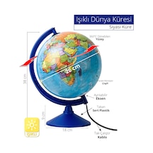 Gurbuz Kure 26cm.ısıklı Sıyası 47303