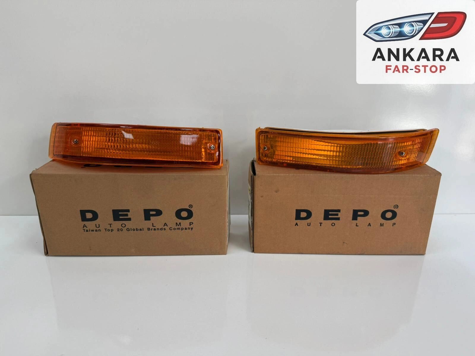 Toyota Corolla Ae92 1988 - 1992 Ön Tampon Sinyal Lambası Sağ - Sol Takım Depo Marka