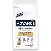 Advance Mini Sensitive Somonlu Küçük Irk Yetişkin Köpek Maması 3 KG