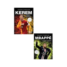 Sahanın Yıldızları Kerem - Mbappe Büyük Poster Sticker Futbolcu Kartı Hediyeli