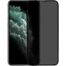 For Apple Uyumlu iPhone 11 Pro - X - Xs 5.8" Logis Full-screen Privacy Mat Görünmez Hayalet