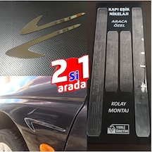 Citroen Bx Kapı Eşiği Set + Çamurluk Vent Krom Görsel