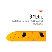 Kedi Gözlü Hız Kesici, Yol Kasisi 6 Metre-3469