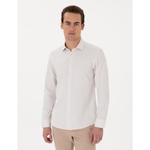Pierre Cardin Erkek Bej Gömlek Desenli 50306074-vr011 Bej