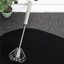 Hometarz Basmalı Çırpıcı Karıştırıcı Otomatik İnox Çelik 31 CM Inox
