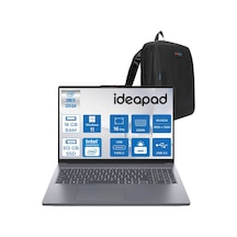Lenovo IdeaPad Slim 3 16IRH10 83K20077TRH02 i5-13420H 16 GB 512 GB SSD 16" W11H Dizüstü Bilgisayar + Zetta Çanta