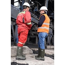 Pollyboot Vega 36 Numara Çelik Blu Çizme Poliüratan - Tkn-293383 Renkli