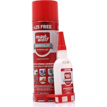 Madwolf Aktivatörlü Hızlı Yapıştırıcı Seti 125g/500ml
