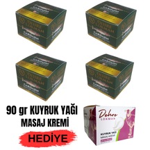 Gardajin Lüx Alabalık Yağı Kremi 70 Gr X 4 Ad.& Kuyruk Yağı Masaj Kremi Hediye