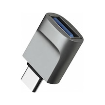 Type-c To Usb-a 3.0 Otg Dönüştürücü Adaptör Usb Dişi Type-c Erkek Çevirici Telefon, Tablet Ve Bilgisayar Uyumlu Veri Aktarım Adaptörü