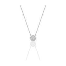 Söğütlü Silver Gümüş Rodyumlu Zirkon Taşlı Pırlanta Modeli Tiny Kolye