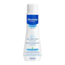 Mustela Gentle Cleansing Gel Yenidoğan Bebek Saç ve Vücut Şampuanı 200 ML