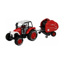 Maxx Wheels Çek Bırak Çitflik Araçları 25567 Kırmızı Ekim Makines