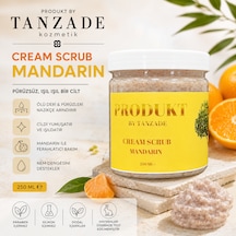 Produkt By Tanzade Mandarin Cream Scrub Vücut Peelingi 250 M