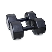 6 Adet X2 Dambıl Seti - 12 Kg Siyah