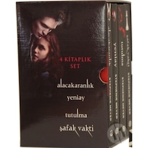 Alacakaranlık Serisi-4 Kitap Takım - Stephenie Meyer - Epsilon Yayınevi