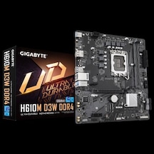 Gıgabyte H610m-d3w Ddr4 3200 Hdmı / Dp M.2 1700p Usb 3.2 Gen1 12-13-14. Nesil