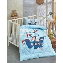 Komfort Home V8 %100 Pamuklu Silikon Elyaf Bebek Yorgan Seti
