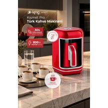 Kısmet Pro Türk Kahve Makinesi, 4 Fincan Kapasiteli Közde Türk Kahves K-607