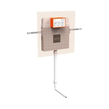 VitrA V8 Helataşları İçin Gömme Rezervuar 768-1700-01 Helataşları - 3/6 L Kırmızı