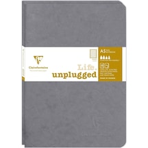 Clairefontaine Age Bag Stapled A4 Çizgili Defter Gri 733075c
