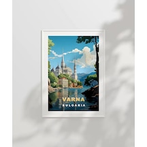 Çerçevesiz Poster Varna Nın İkonik Görünümü