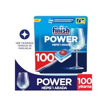 Finish Power Hepsi Bir Arada Max Bulaşık Makinesi Deterjanı 100 Tablet