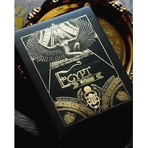 Egypt Mythology Black Edition Pharaoh Dark Gray Oyun İskambil Kartı