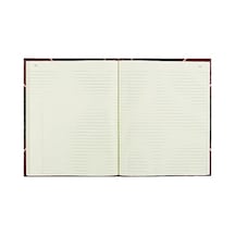 Ulusal Marka Texhide Serisi Kayıt Defteri, 26,4 X 21,4 Cm Siyah, 150 Sayfa 56211 , Siyah/bordo