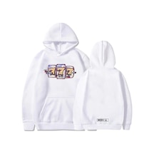 Startmore Beyaz Unisex J Balvin Mixteip Album Print Autumn Fleece Beyaz