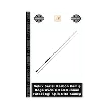 Delux Serisi Karbon Kamış Doğa Avcılık Kali Kunnan Tataki Egi Spin Olta Kamışı 220cm/2.5-3.5