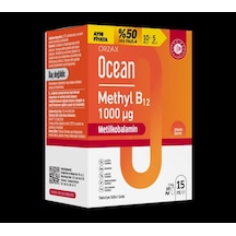 Ocean Methyl B12 1000mcg 10+5ml %50 Fazla 850081345244